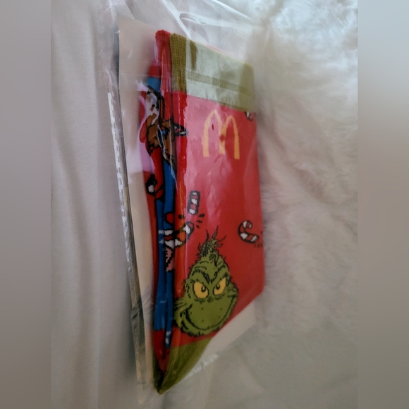 Grinch McDonald's Mix Match Unisex Socks. - Picture 3 of 4